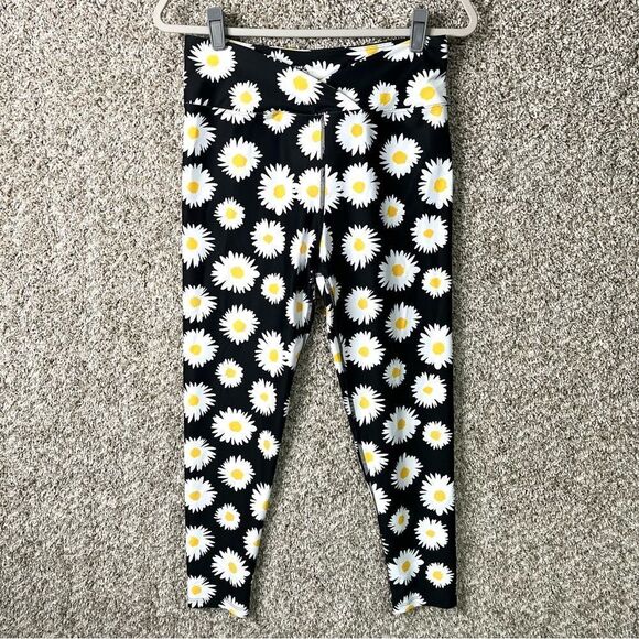 Year of Ours Leggings Women’s XL Daisy Floral Print Fitness Yoga - Picture 1 of 6
